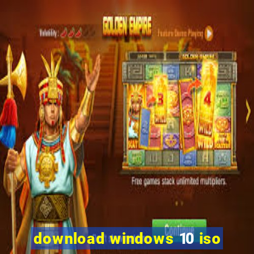 download windows 10 iso